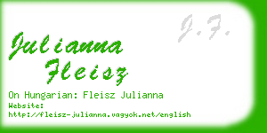 julianna fleisz business card